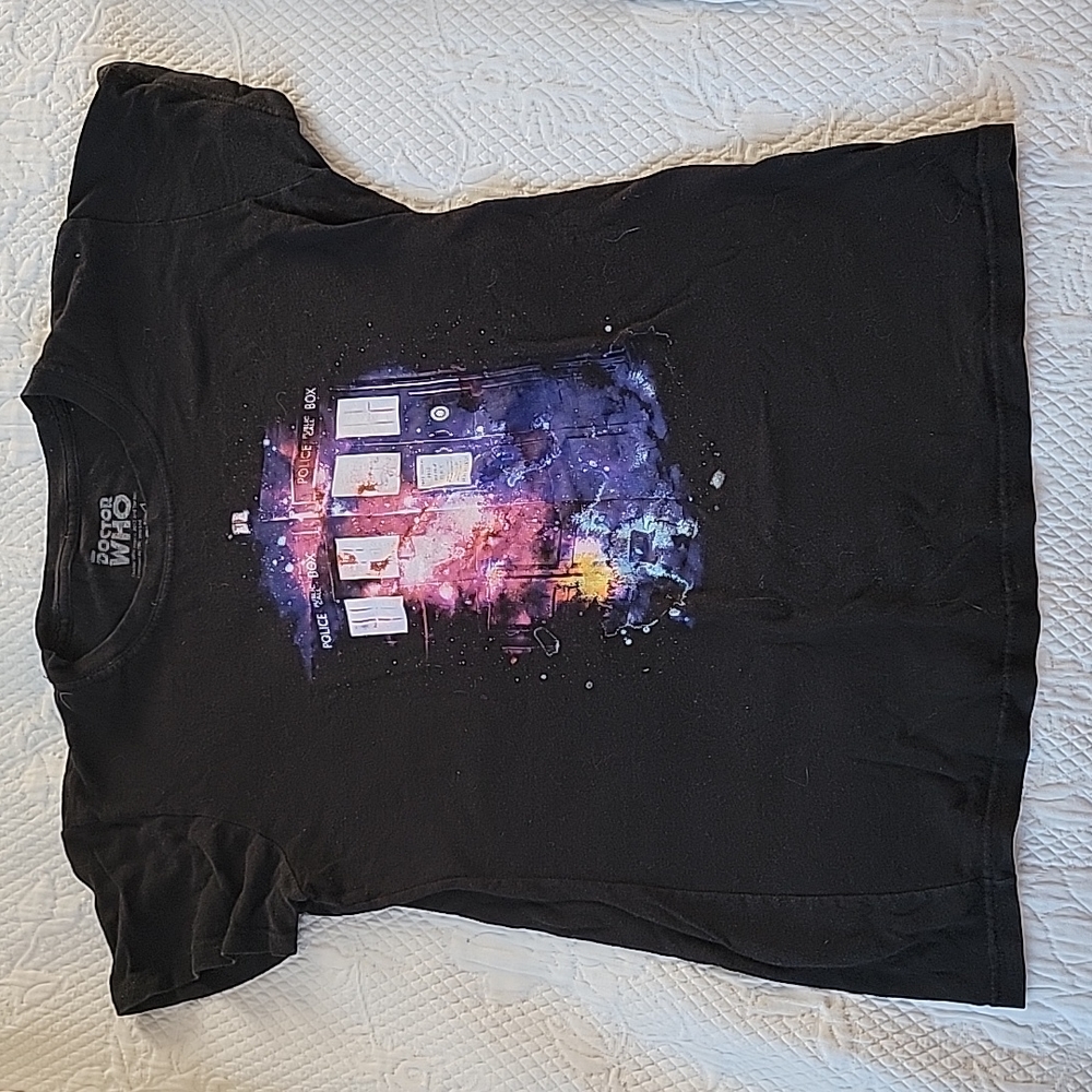 Doctor Who Tardis Galaxy Shirt